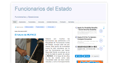 Desktop Screenshot of funcionariodelestado.com